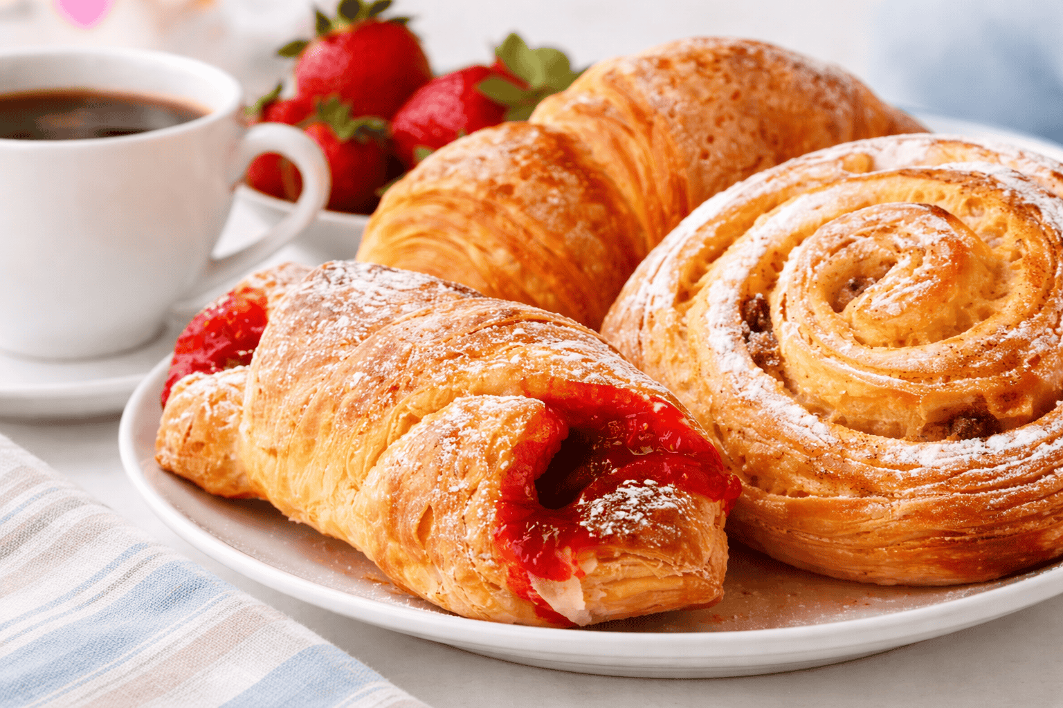 Fresh pastries